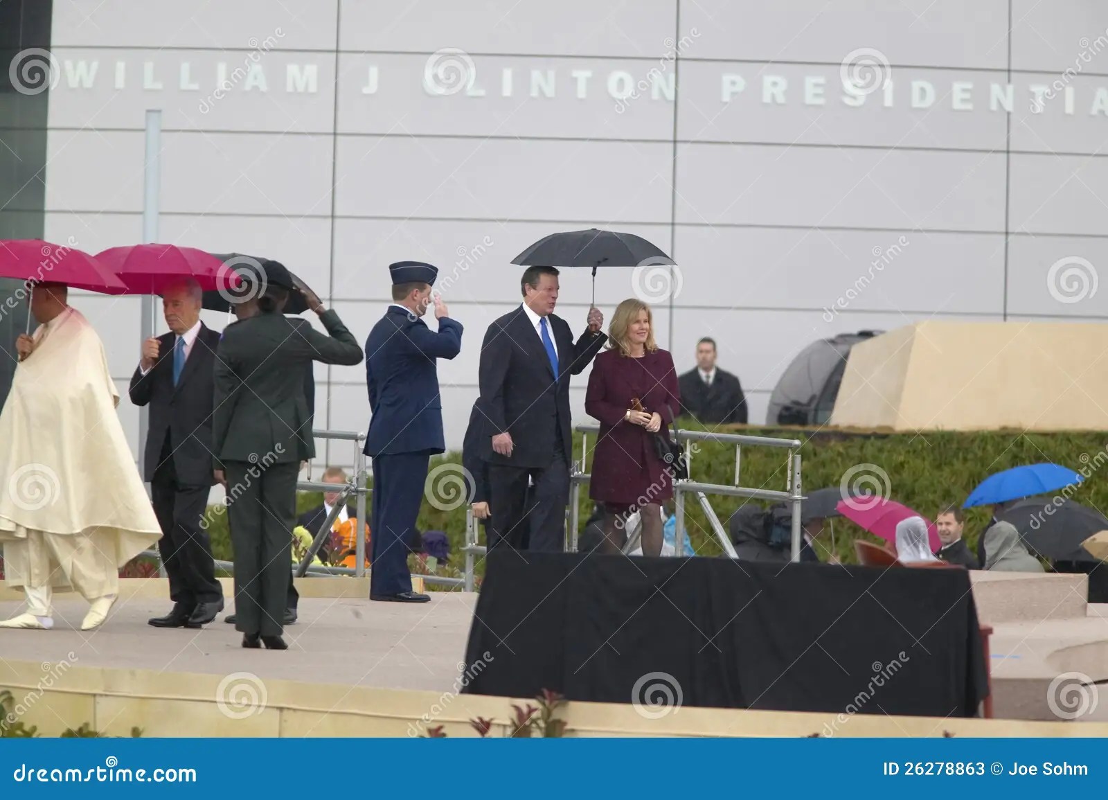 VP Al Gore and Wife Tipper Gore Editorial Stock Photo Image of