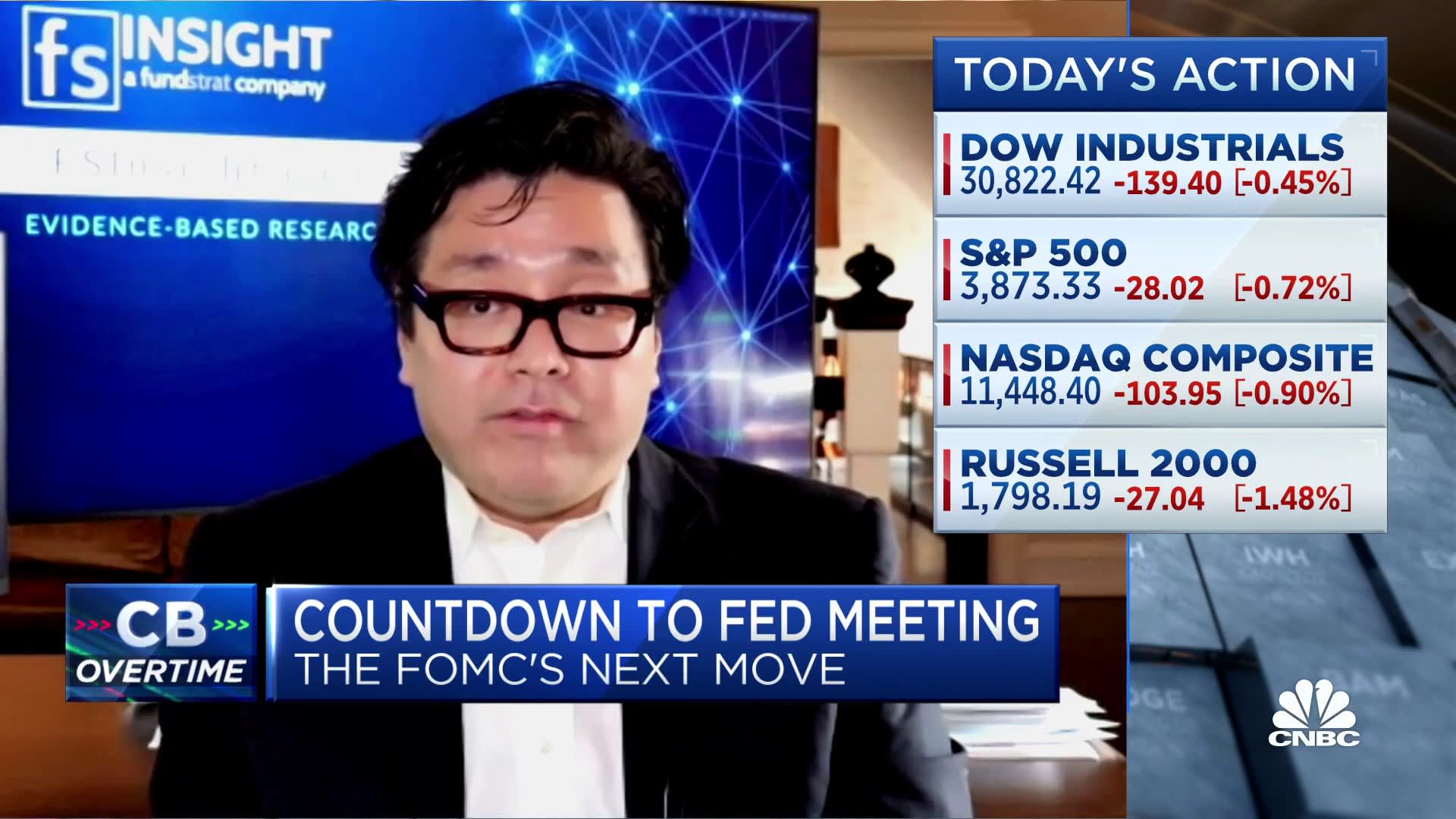 Watch CNBC's full interview with Fundstrat's Tom Lee