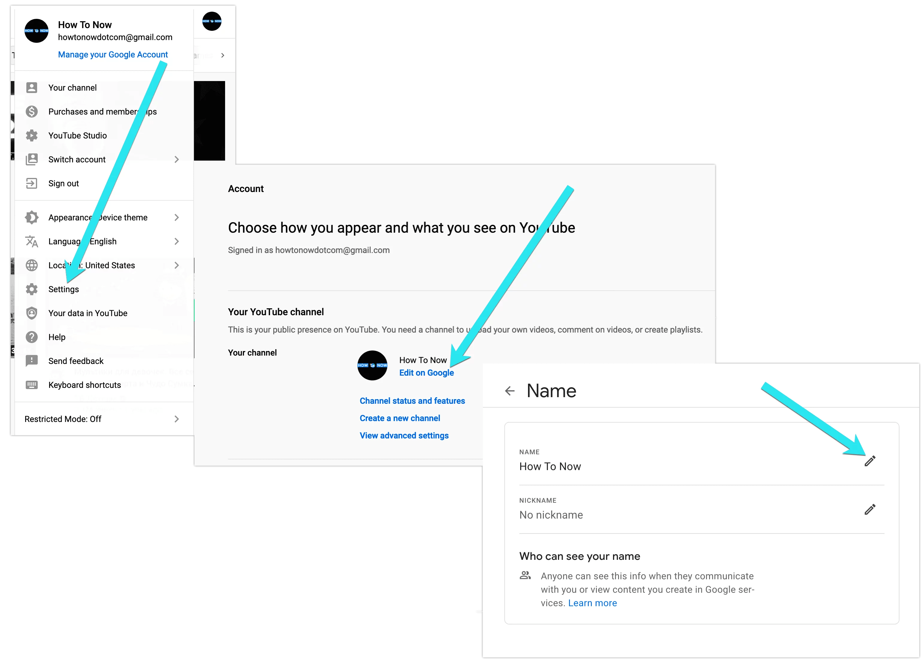 How to Change Your Name on Youtube Comments How To NOW