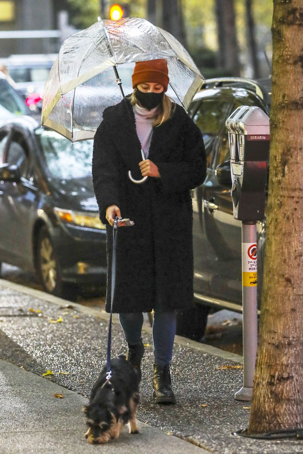 LILI REINHART Out with Her Dog in Vancouver 11/14/2020 HawtCelebs