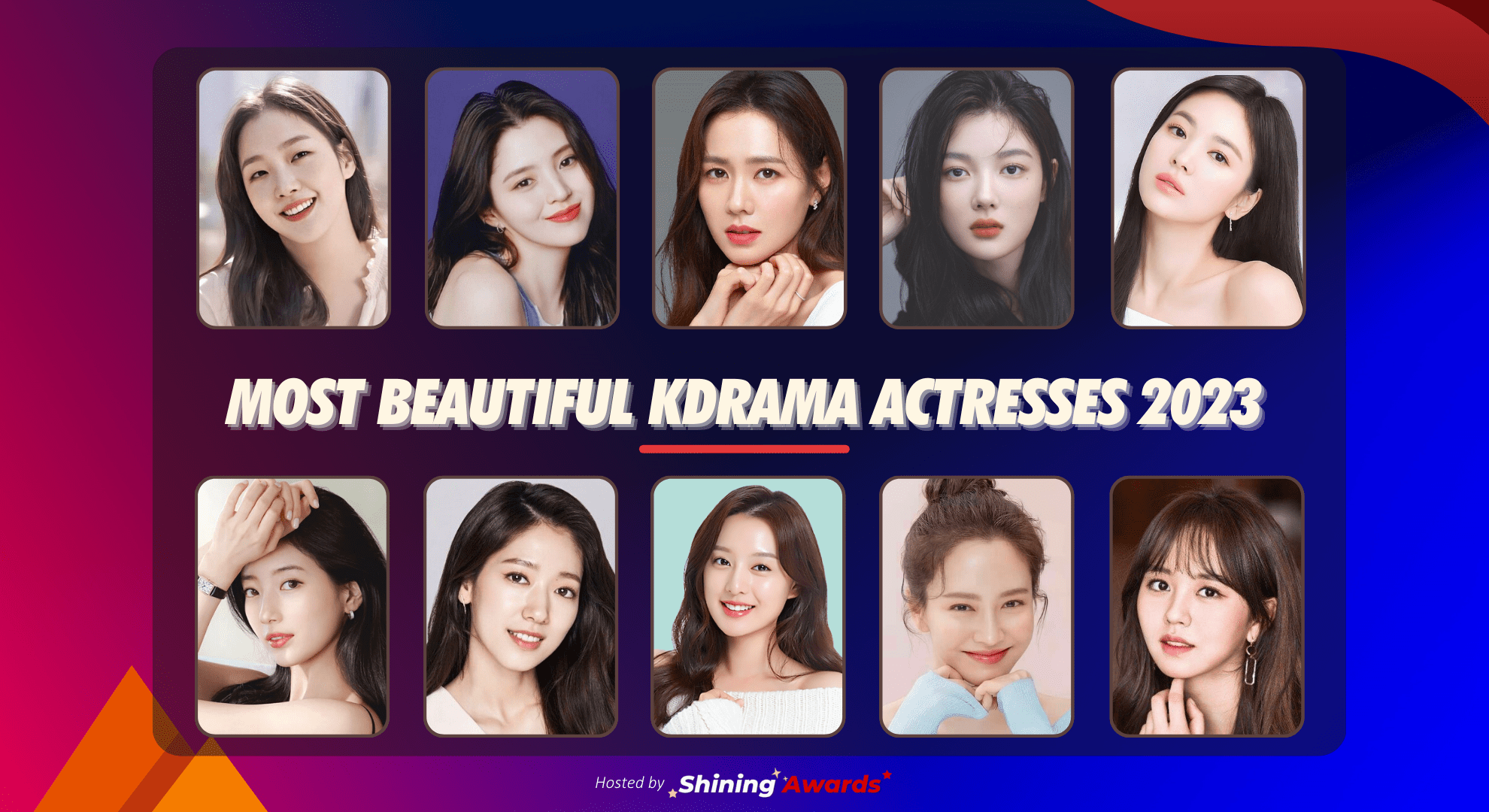 Most Beautiful KDrama Actresses 2023 (Close April 30) Shining Awards