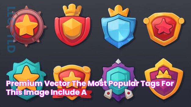 Premium Vector The most popular tags for this image include a