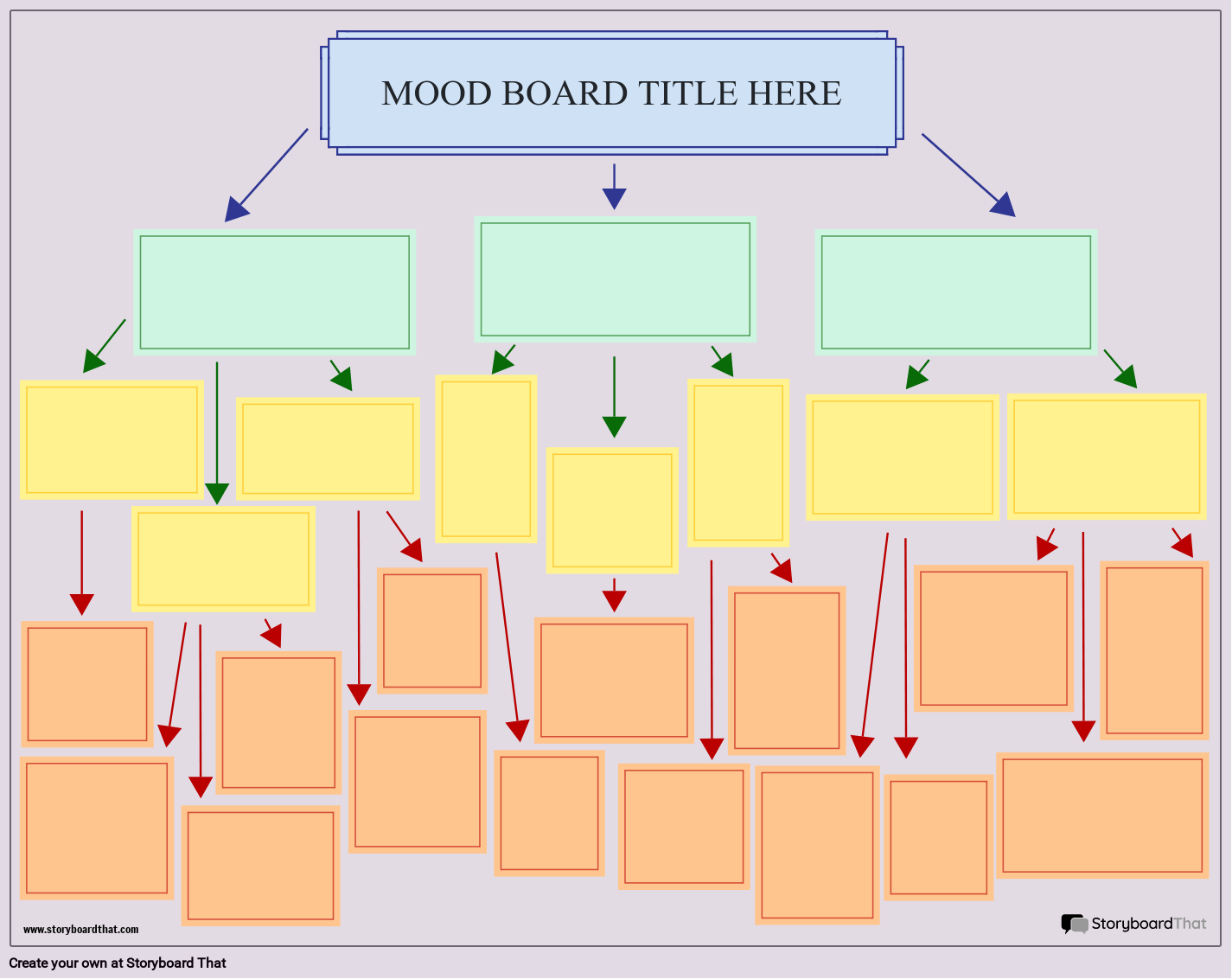 Corporate Mood Board Template 3 Storyboard by templates