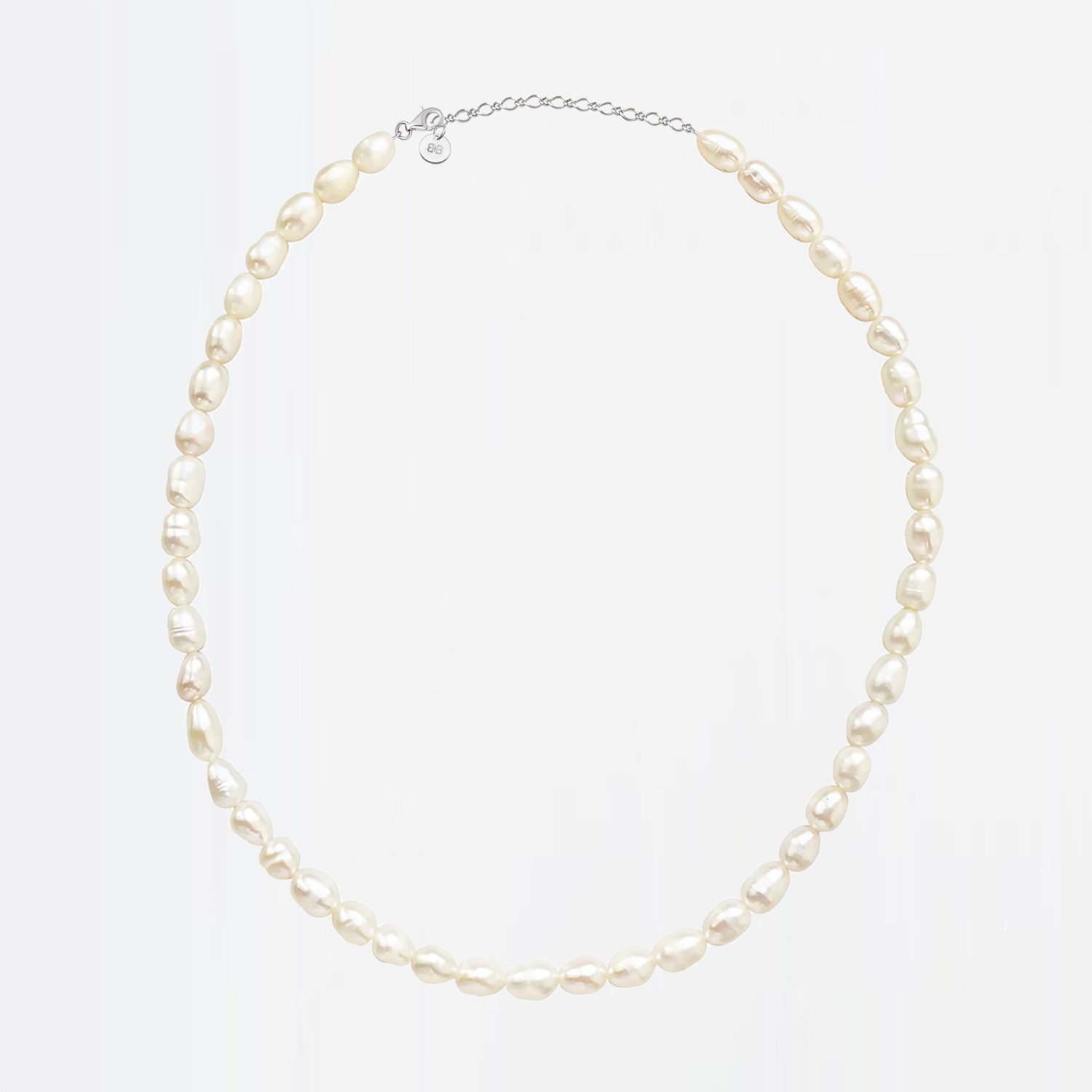 Freshwater Pearl 925 Sterling Silver Necklace — Baxter & Baxter