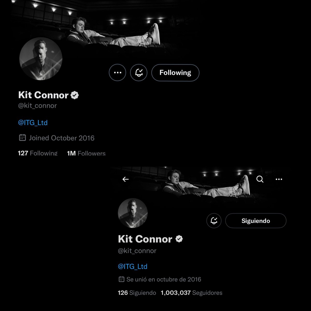 Kit Connor Updates 🎃 on Twitter "📲 kit_connor Kit Connor has reached